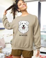 TL SWE SIM 1530 (8) Bluza bez kaptura <br>Owczarek podhalański Personalizowana Pupil Pies