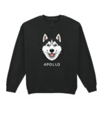 TL SWE SIM 1536 (10) Bluza bez kaptura Husky Personalizowana Pupil Pies