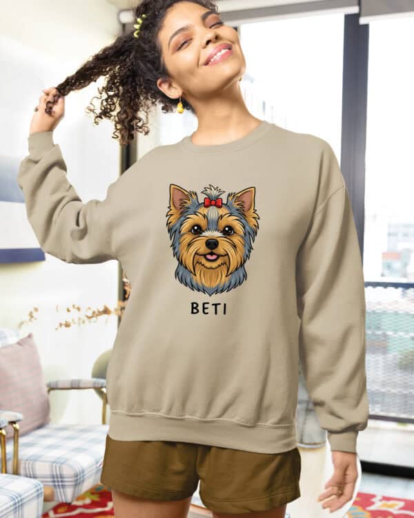 TL SWE SIM 1539 (8) Bluza bez kaptura <br>York Personalizowana Pupil Pies