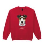 TL SWE SIM 1548 (16) Bluza bez kaptura <br>Parson Russell terrier Personalizowana Pupil Pies