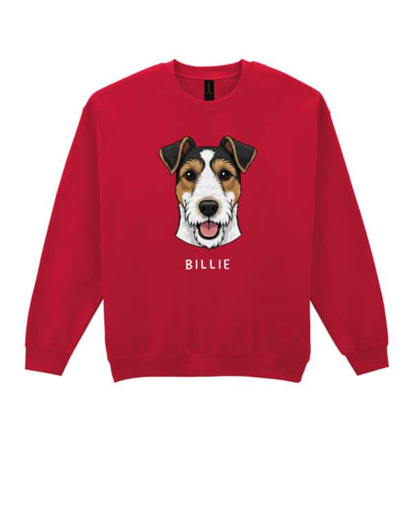 TL SWE SIM 1548 (16) Bluza bez kaptura <br>Parson Russell terrier Personalizowana Pupil Pies