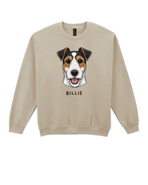 TL SWE SIM 1548 (7) Bluza bez kaptura <br>Parson Russell terrier Personalizowana Pupil Pies