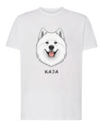 TL TS SIM 1501 (1) Koszulka Samojed <br>Personalizowana Pupil Pies
