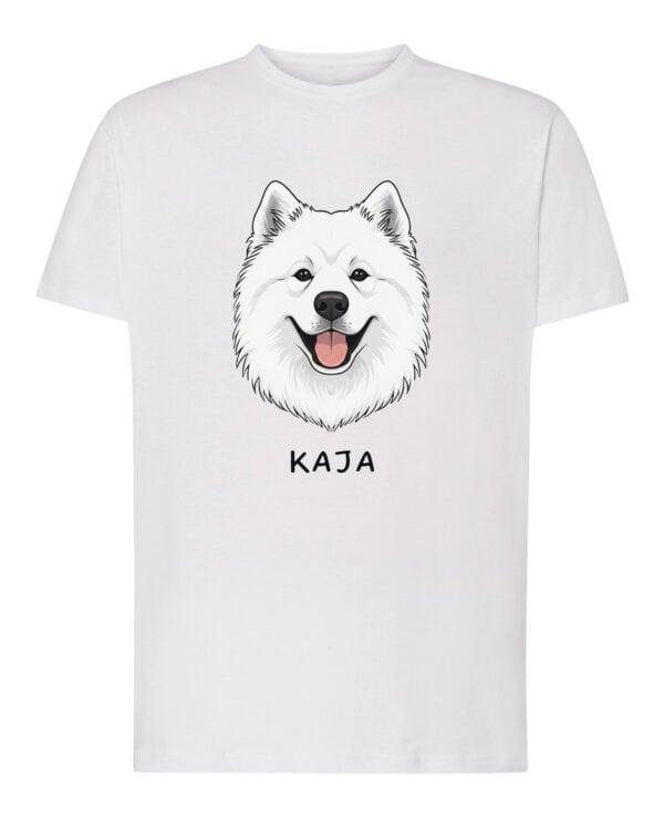 TL TS SIM 1501 (1) Koszulka Samojed <br>Personalizowana Pupil Pies