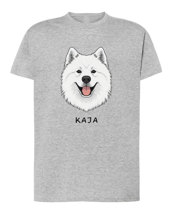 TL TS SIM 1501 (4) Koszulka Samojed <br>Personalizowana Pupil Pies