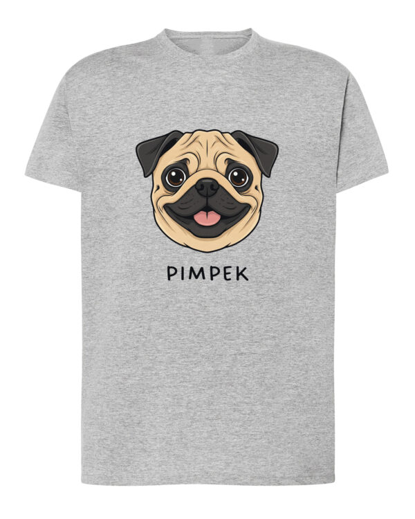 TL TS SIM 1502 (4) Koszulka Mops <br>Personalizowana Pupil Pies