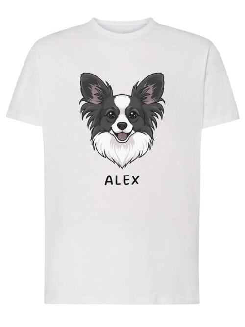 TL TS SIM 1503 (1) Koszulka Papillon Personalizowana Pupil Pies