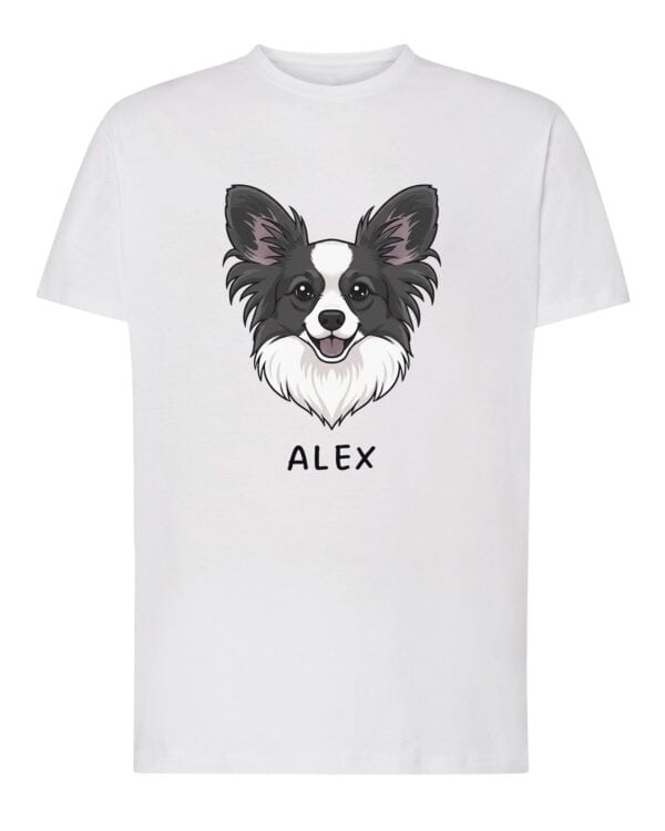 TL TS SIM 1503 (1) Koszulka Papillon Personalizowana Pupil Pies