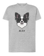 TL TS SIM 1503 (4) Koszulka Papillon <br>Personalizowana Pupil Pies