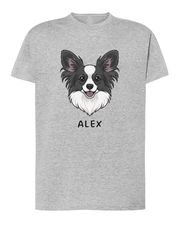 TL TS SIM 1503 (4) Koszulka Papillon <br>Personalizowana Pupil Pies