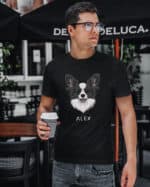 TL TS SIM 1503 (9) Koszulka Papillon <br>Personalizowana Pupil Pies