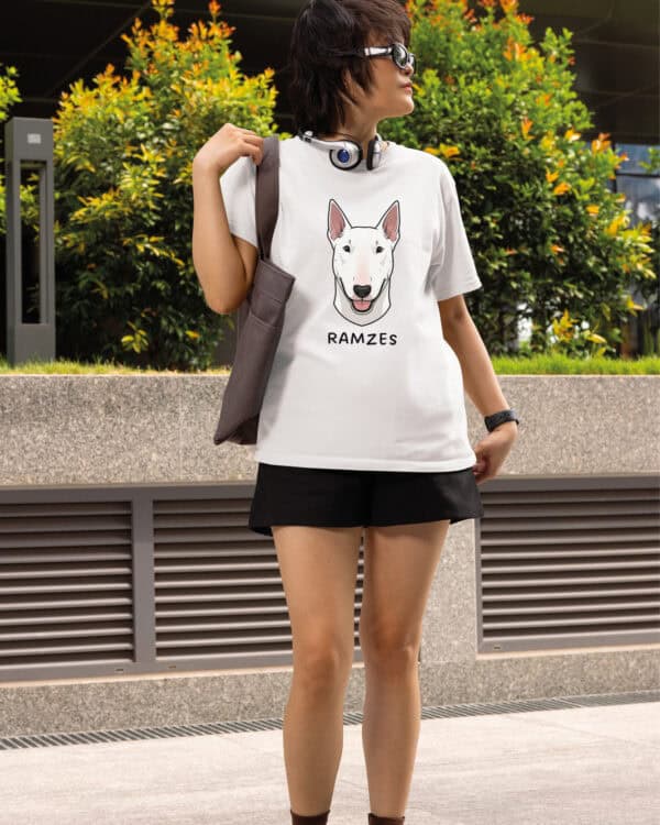 TL TS SIM 1505 (2) Koszulka Bull Terrier <br>Personalizowana Pupil Pies