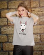 TL TS SIM 1505 (5) Koszulka Bull Terrier <br>Personalizowana Pupil Pies