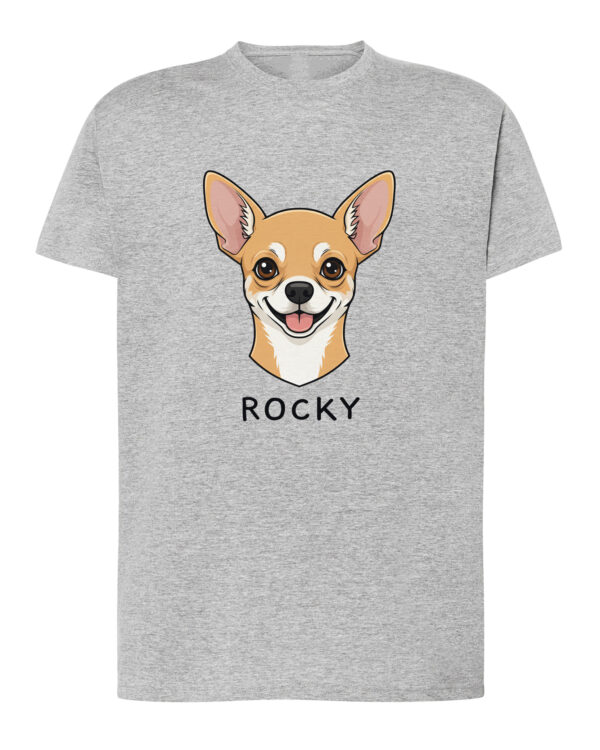 TL TS SIM 1509 (4) Koszulka Chihuahua <br>Personalizowana Pupil Pies