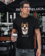 TL TS SIM 1510 (9) Koszulka Amstaff <br>Personalizowana Pupil Pies