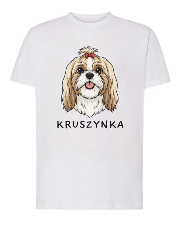 TL TS SIM 1511 (1) Koszulka Shih Tzu <br>Personalizowana Pupil Pies