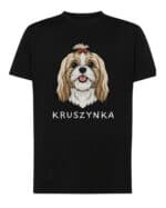 TL TS SIM 1511 (7) Koszulka Shih Tzu Personalizowana Pupil Pies