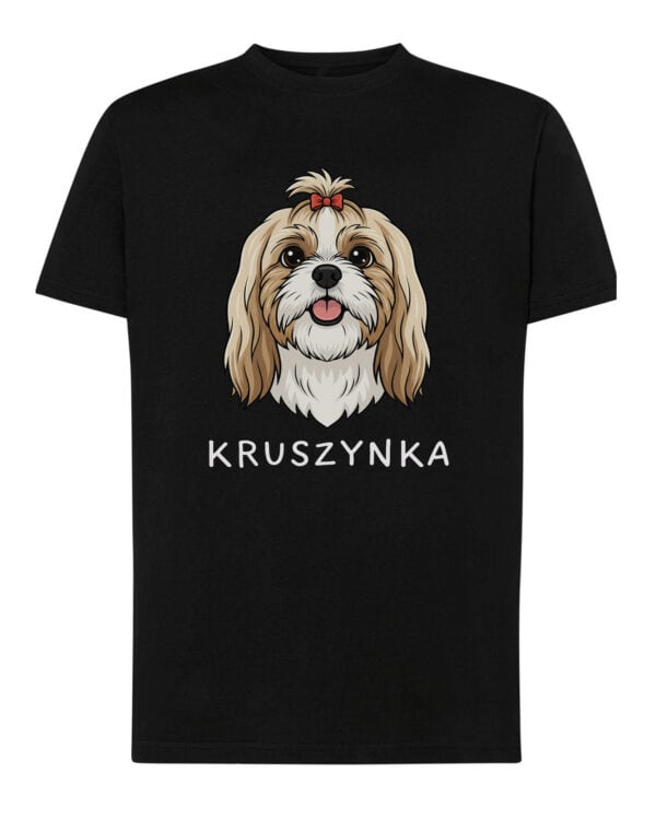 TL TS SIM 1511 (7) Koszulka Shih Tzu Personalizowana Pupil Pies