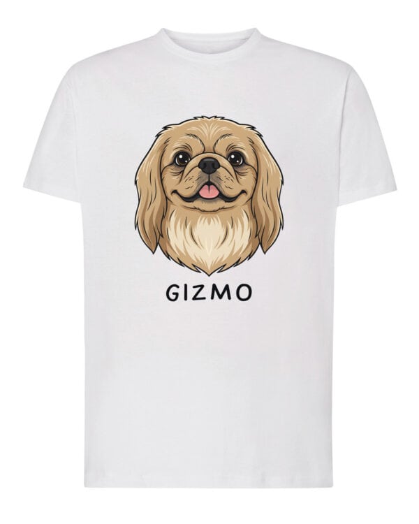 TL TS SIM 1513 (1) Koszulka Pekińczyk <br>Personalizowana Pupil Pies