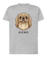 TL TS SIM 1513 (4) Koszulka Pekińczyk <br>Personalizowana Pupil Pies