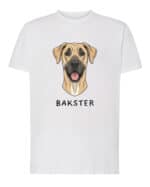 TL TS SIM 1515 (1) Koszulka Dog niemiecki <br>Personalizowana Pupil Pies