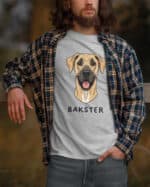 TL TS SIM 1515 (6) Koszulka Dog niemiecki <br>Personalizowana Pupil Pies