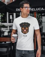 TL TS SIM 1516 (3) Koszulka Rottweiler <br>Personalizowana Pupil Pies