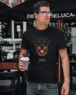 TL TS SIM 1516 (9) Koszulka Rottweiler <br>Personalizowana Pupil Pies