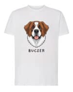 TL TS SIM 1518 (1) Koszulka Bernardyn <br>Personalizowana Pupil Pies