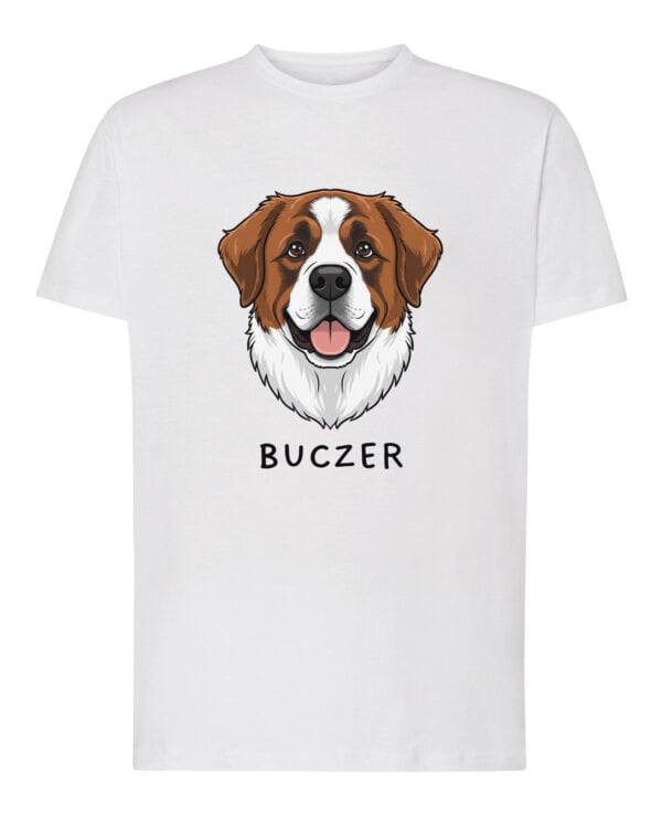 TL TS SIM 1518 (1) Koszulka Bernardyn <br>Personalizowana Pupil Pies