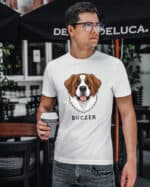 TL TS SIM 1518 (3) Koszulka Bernardyn <br>Personalizowana Pupil Pies