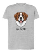 TL TS SIM 1518 (4) Koszulka Bernardyn <br>Personalizowana Pupil Pies