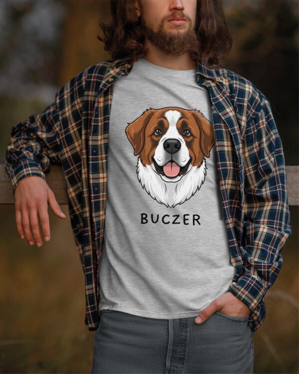 TL TS SIM 1518 (6) Koszulka Bernardyn <br>Personalizowana Pupil Pies