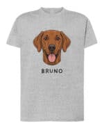 TL TS SIM 1520 (4) Koszulka Wyżeł węgierski <br>Personalizowana Pupil Pies