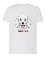 TL TS SIM 1525 (1) Koszulka Pudel <br>Personalizowana Pupil Pies