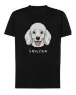 TL TS SIM 1525 (7) Koszulka Pudel Personalizowana Pupil Pies