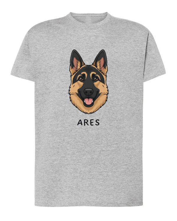 TL TS SIM 1526 (4) Koszulka Owczarek niemiecki <br>Personalizowana Pupil Pies