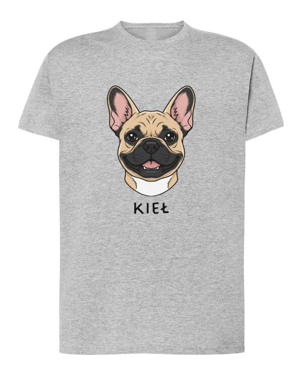 TL TS SIM 1528 (4) Koszulka Buldog francuski <br>Personalizowana Pupil Pies