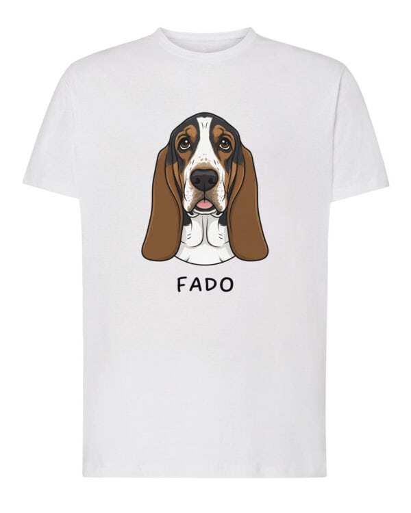 TL TS SIM 1529 (1) Koszulka Basset Personalizowana Pupil Pies