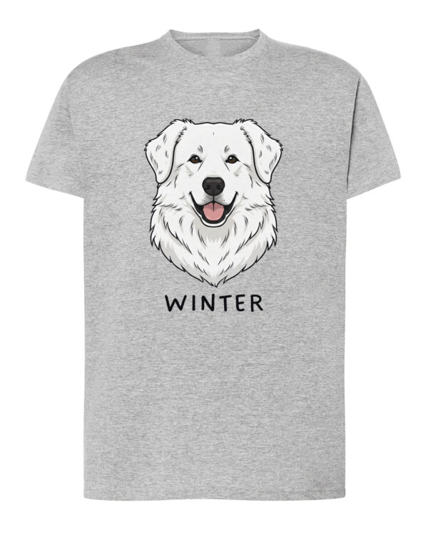 TL TS SIM 1530 (4) Koszulka Owczarek podhalański <br>Personalizowana Pupil Pies