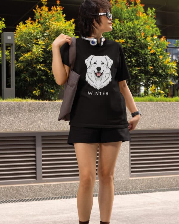 TL TS SIM 1530 (8) Koszulka Owczarek podhalański <br>Personalizowana Pupil Pies