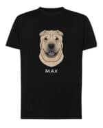 TL TS SIM 1533 (7) Koszulka Shar Pei Personalizowana Pupil Pies