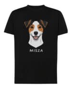 TL TS SIM 1534 (7) Koszulka Jack Russell Terrier <br>Personalizowana Pupil Pies