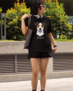 TL TS SIM 1534 (8) Koszulka Jack Russell Terrier <br>Personalizowana Pupil Pies