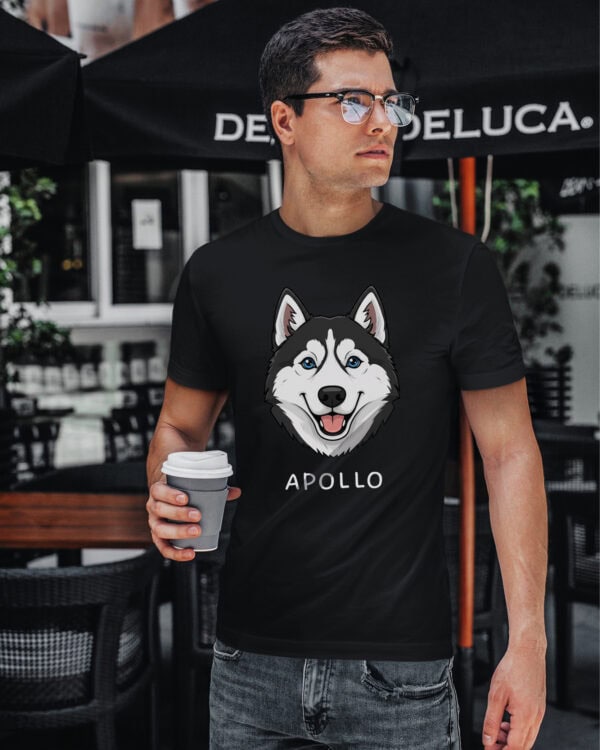 TL TS SIM 1536 (9) Koszulka Husky <br>Personalizowana Pupil Pies