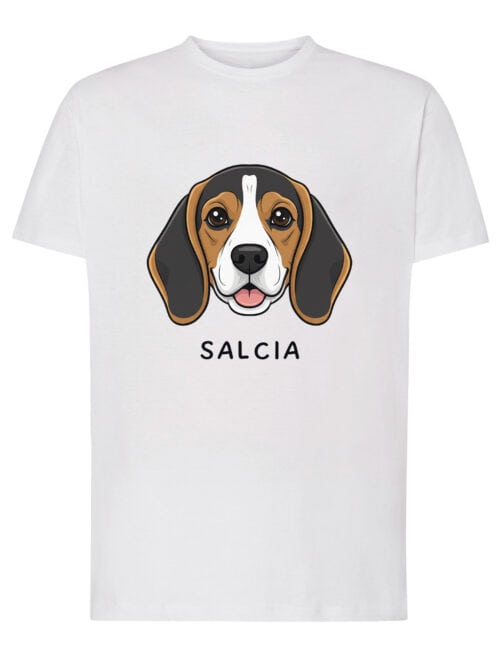 TL TS SIM 1540 (1) Koszulka Beagle Personalizowana Pupil Pies