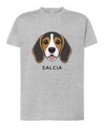 TL TS SIM 1540 (4) Koszulka Beagle <br>Personalizowana Pupil Pies