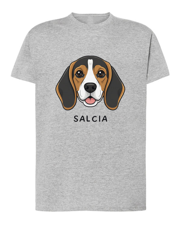 TL TS SIM 1540 (4) Koszulka Beagle <br>Personalizowana Pupil Pies