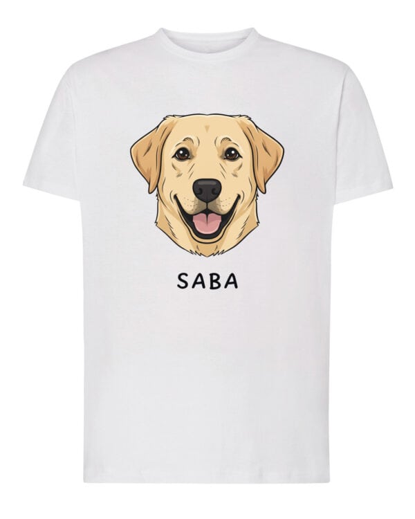 TL TS SIM 1541 (1) Koszulka Labrador <br>Personalizowana Pupil Pies