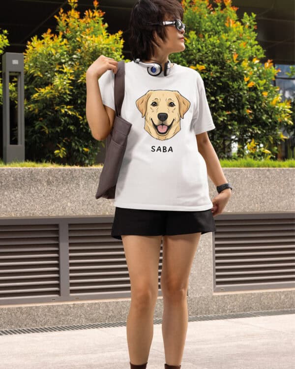 TL TS SIM 1541 (2) Koszulka Labrador <br>Personalizowana Pupil Pies